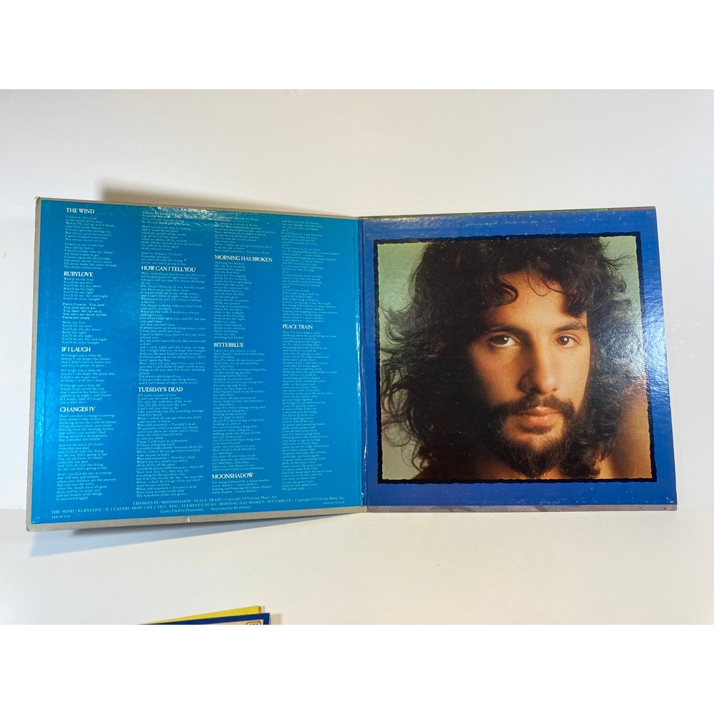 Cat Stevens Vinyl Record Lot Tea for the Tillerman Teaser and‎ Firecat Izitso 3 - Picture 15 of 16